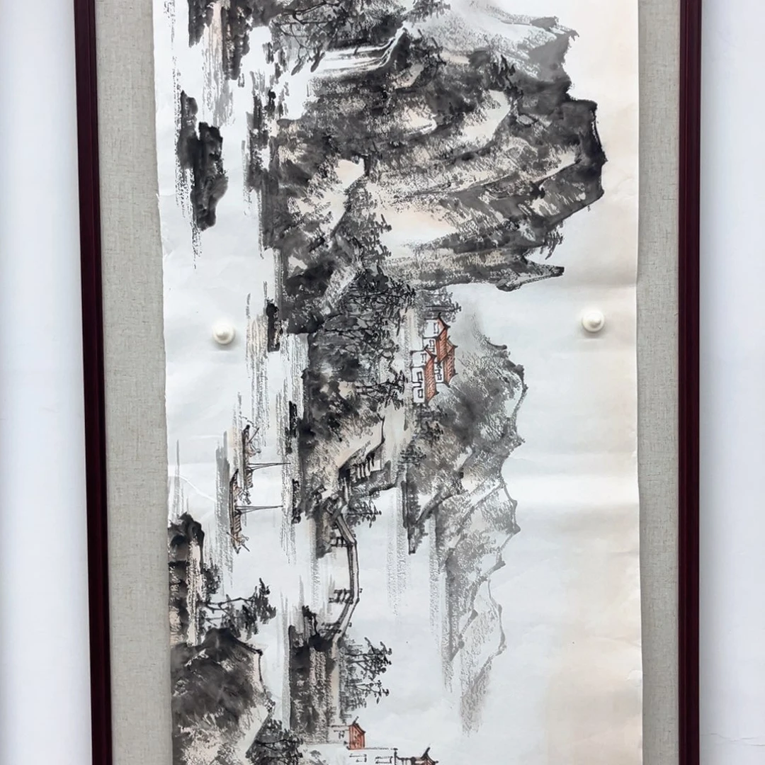 @***人国画绘画作品多次参加全国