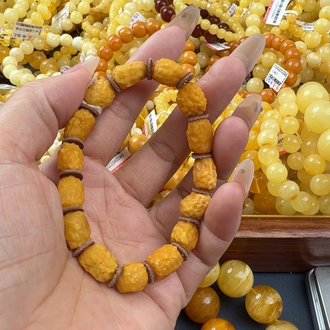 琥珀未镶嵌珠宝奇石