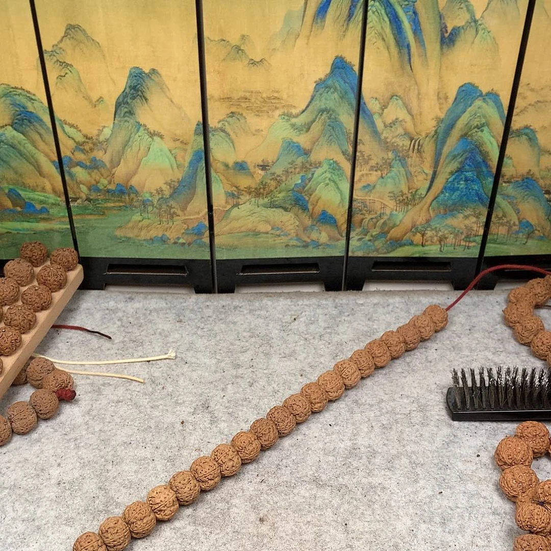 手串金刚菩提棋*5、定制19mm方墩