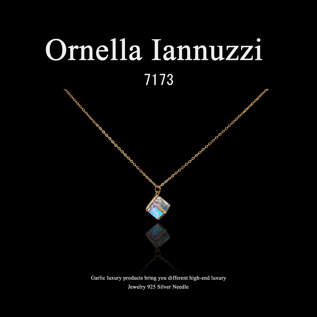 铜合金项链 Ornella Iannuzzi【晨露】Morning dew项链~7173（40+5cm