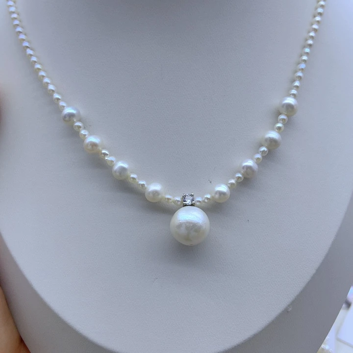 淡水珍珠颈饰未镶嵌