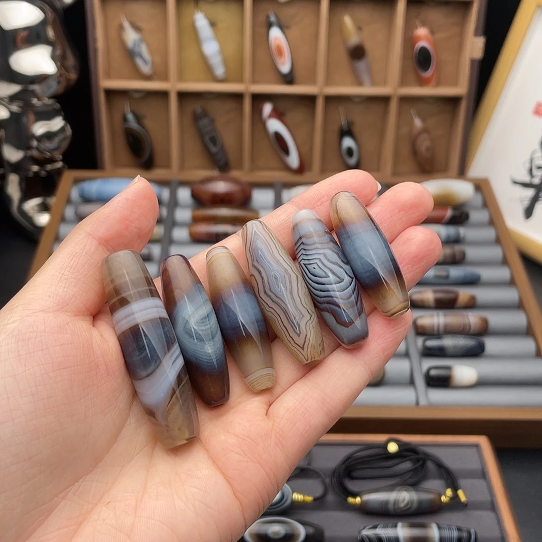佛***系玛瑙/玉髓合金珠宝半成品