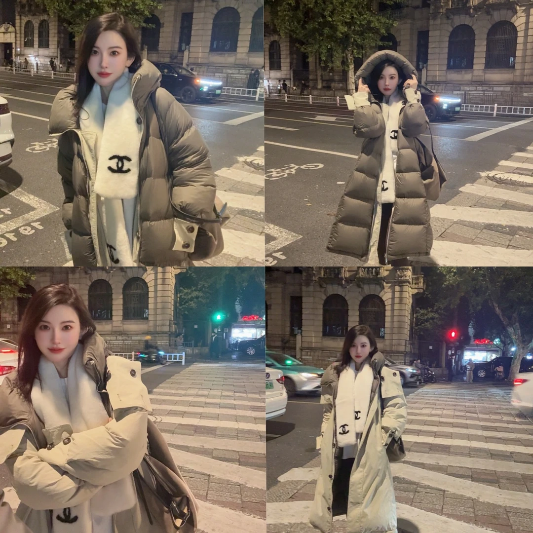 RS FOR ALL  95鹅绒杜邦三防双面穿长款鹅绒服RSLWN5722