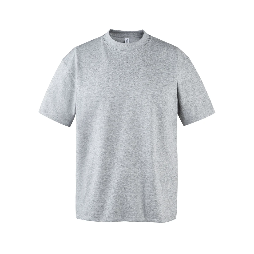 重磅夏季“索罗娜”纯色凉感抑菌纯色美式休闲基础简约短袖t恤