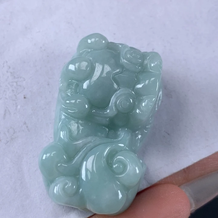 颈饰未镶嵌翡翠貔貅吊坠