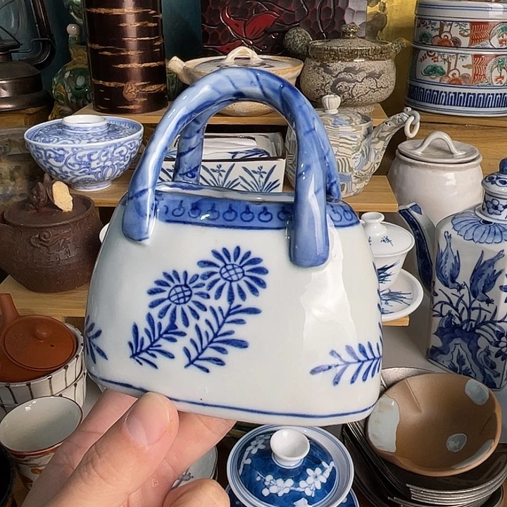 瓷片好看的小瓷包好看