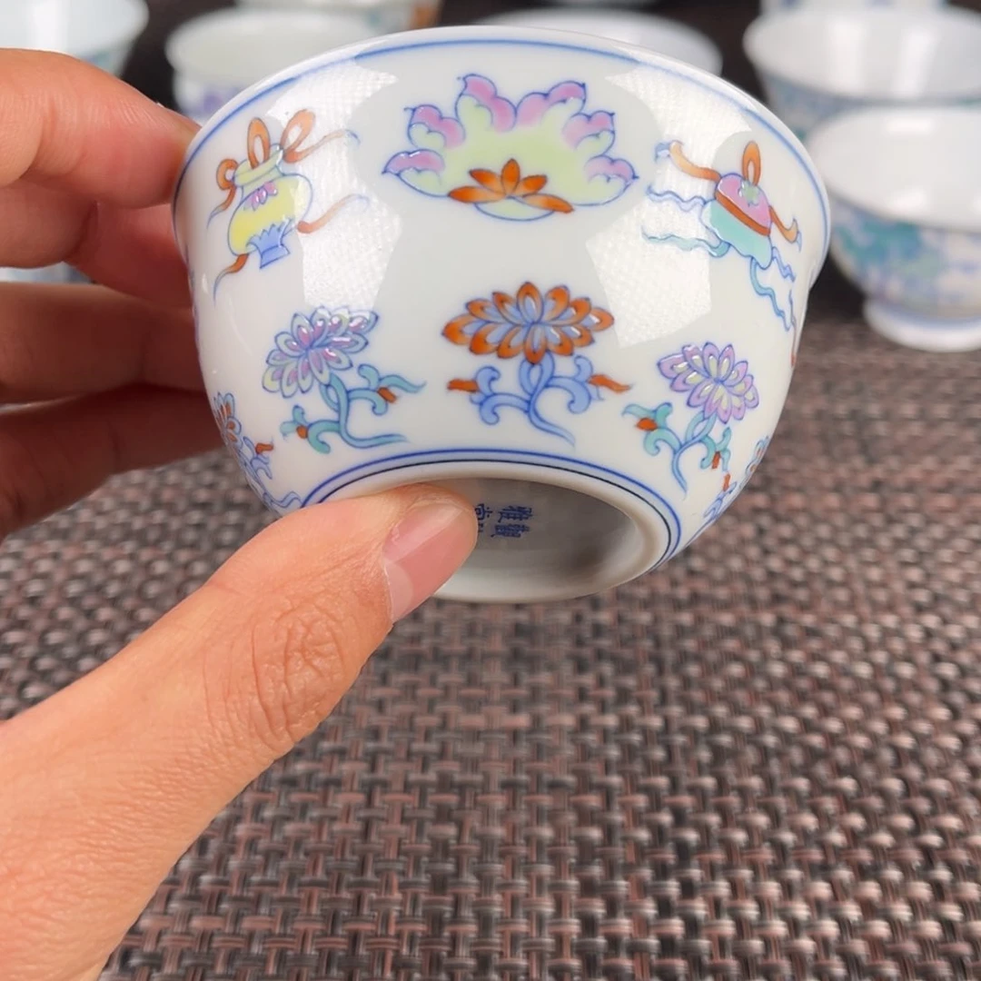 瓷片景德镇陶瓷杯子