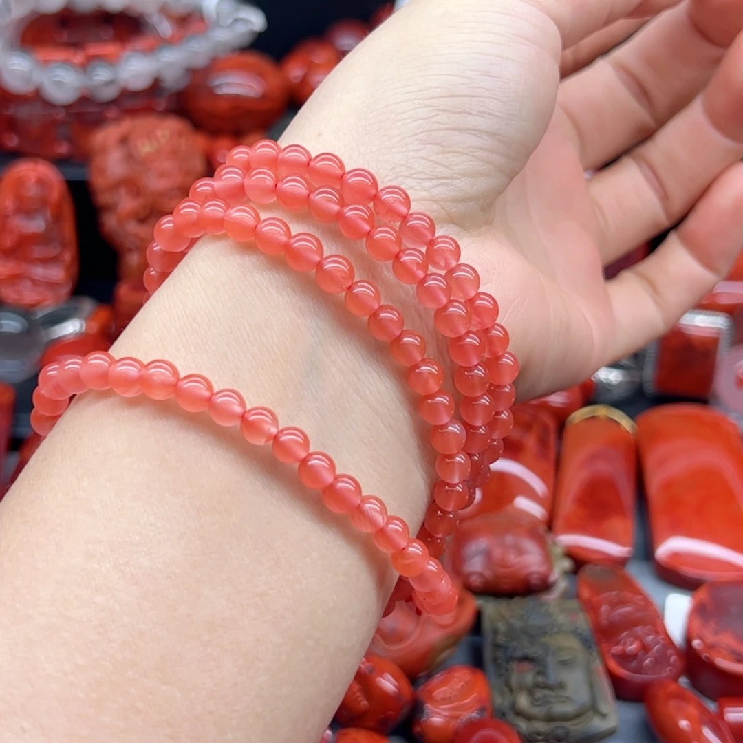 南红玛瑙配饰未镶嵌