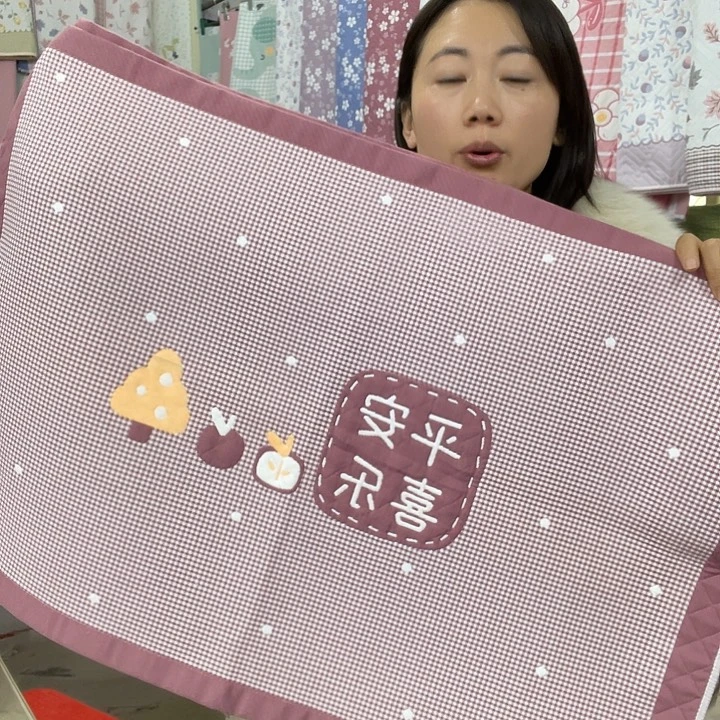 棉特价酒红色平安喜乐