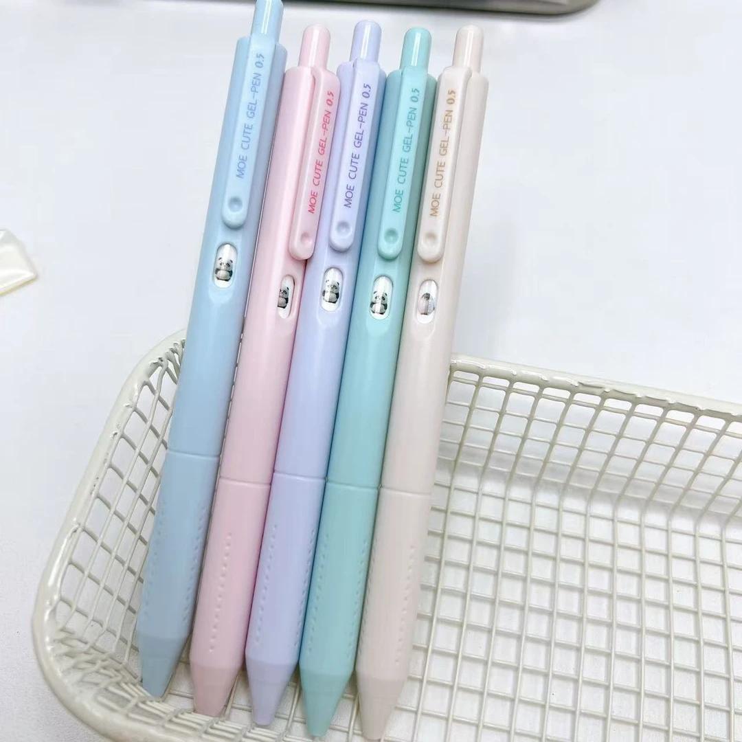 【黑墨/5支】H09东米萌趣转转变脸笔..掉封蜡不售后