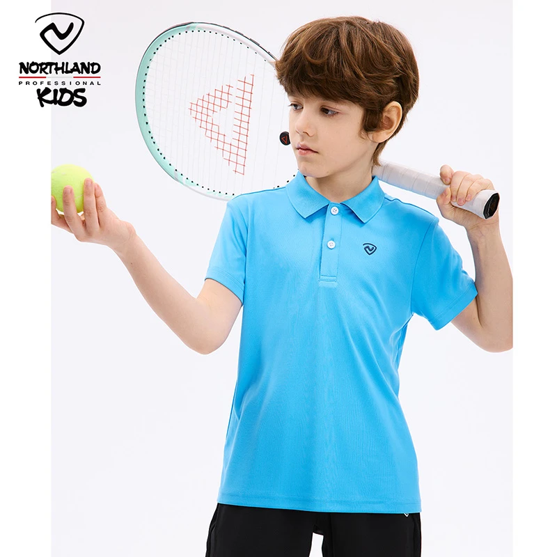 儿童polo衫夏季翻领纯色薄款运动休闲速干T恤儿童速干衣透气