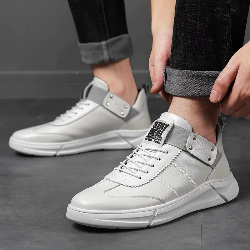 【断码】男士厚底休闲男皮鞋185