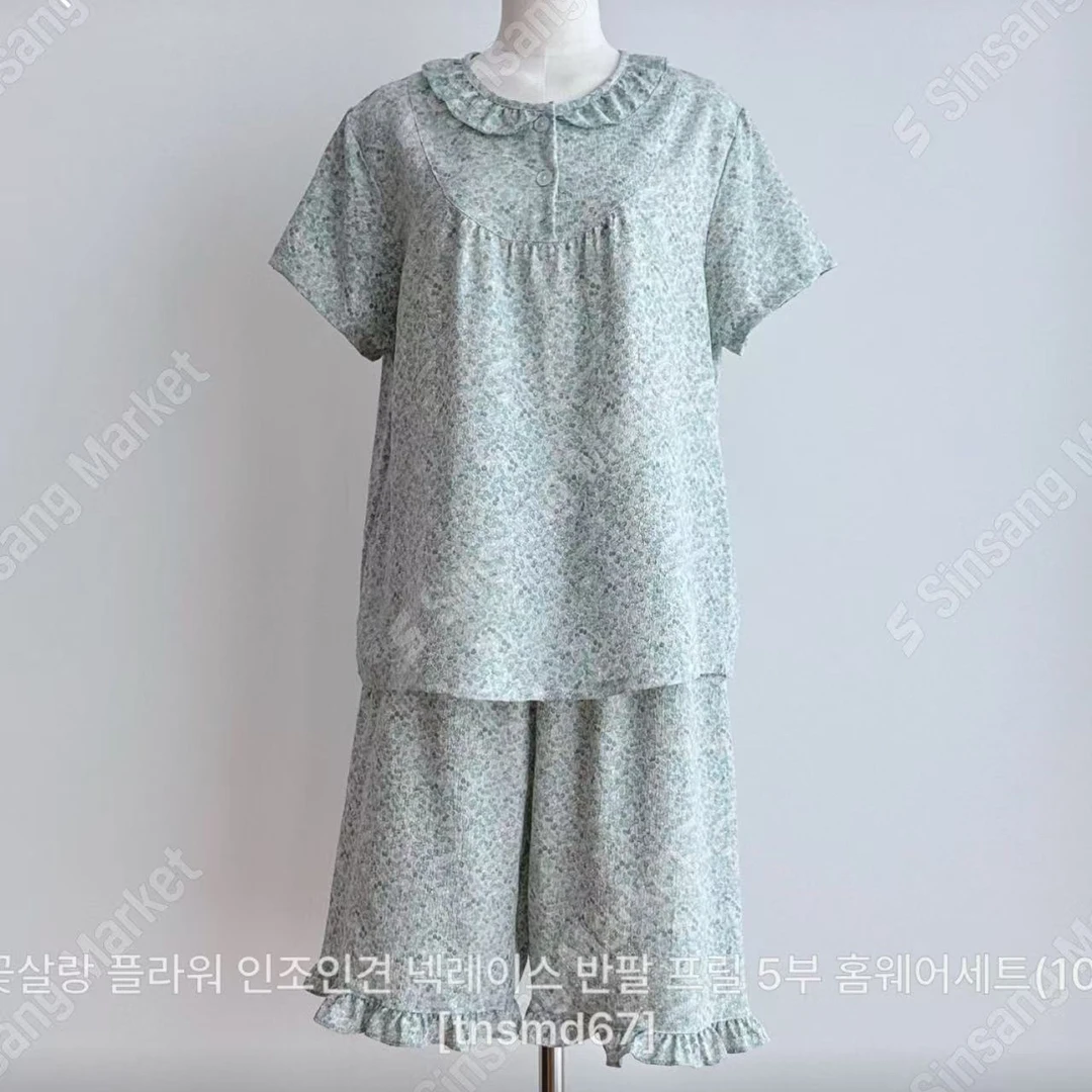 韩国东大门睡衣套装-잔꽃플라워 잠옷(随机发货 -不退不换）