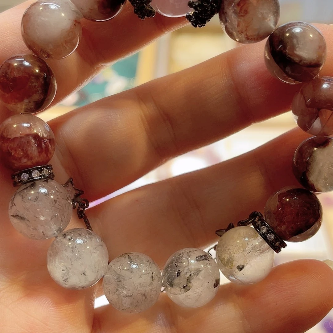 水晶手链合金水晶手链