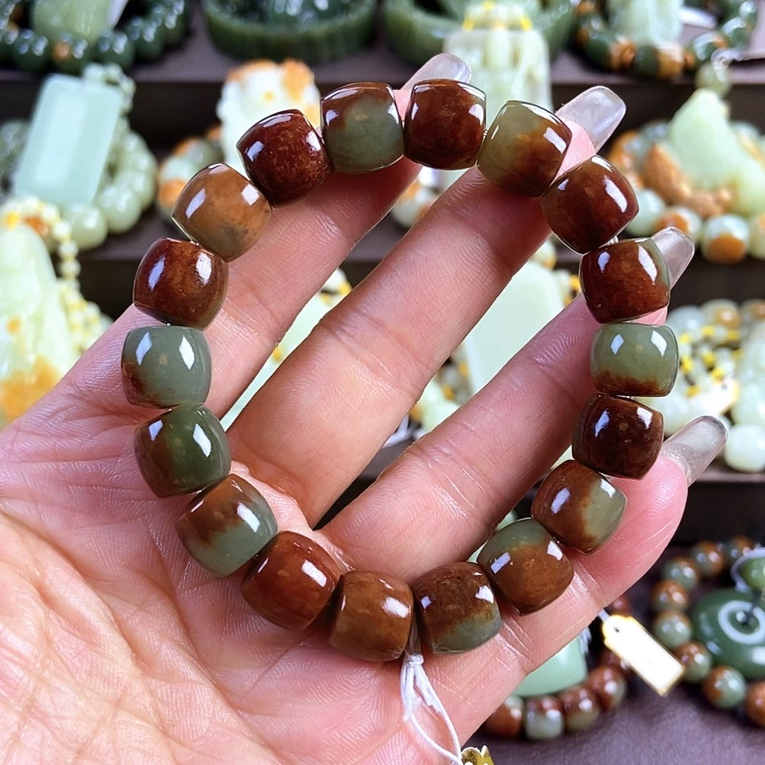 透闪石质玉未镶嵌手串