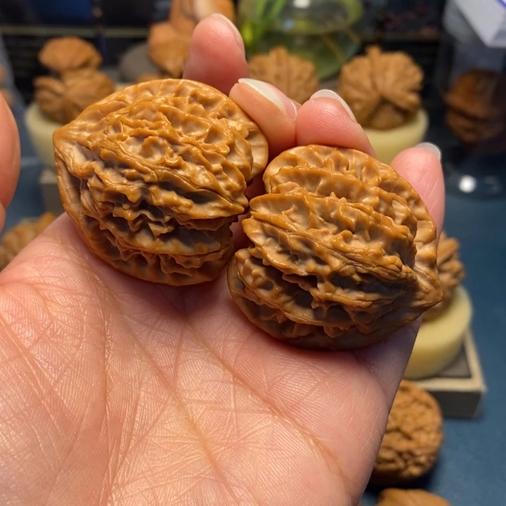 【闪购商品】把件文玩核桃龙门涧