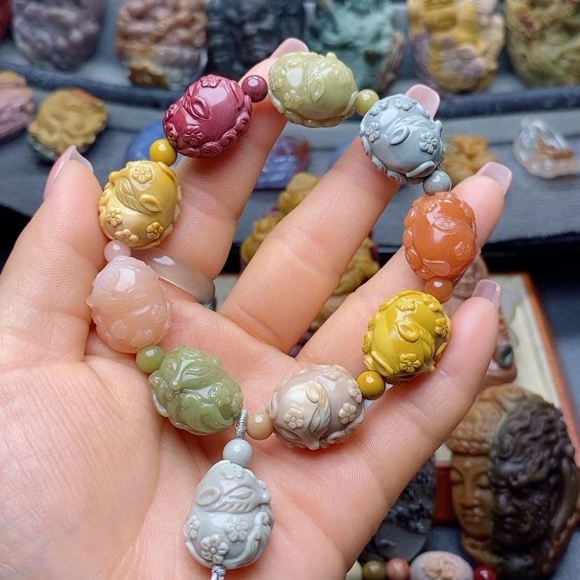 【闪购商品】定制石英质玉吊坠未镶嵌