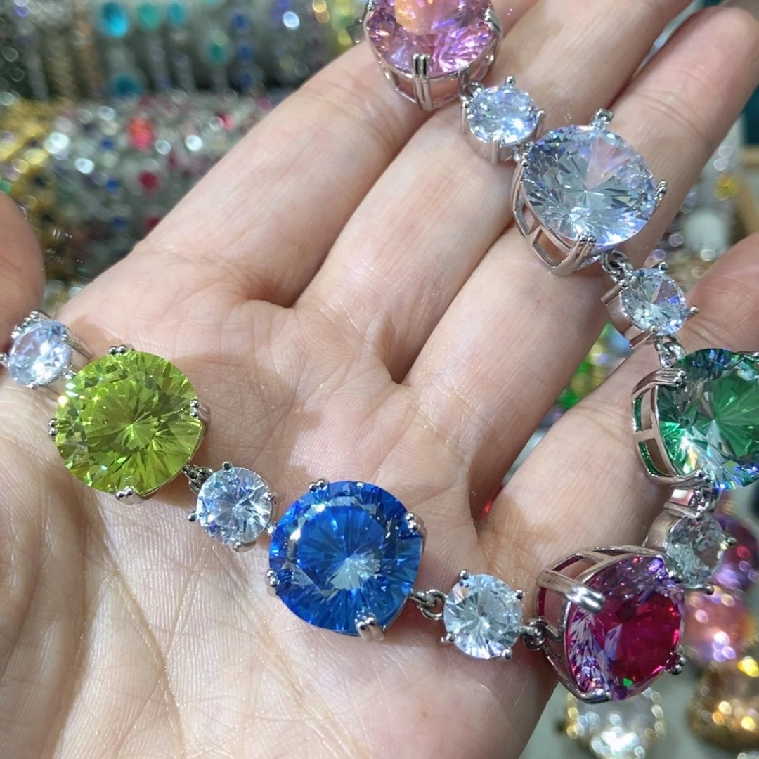 6锆石（处理）手链