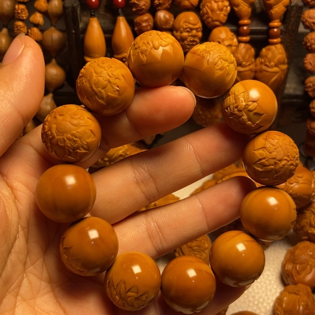 【闪购商品】手串/手链橄榄核光**落光珠财弥