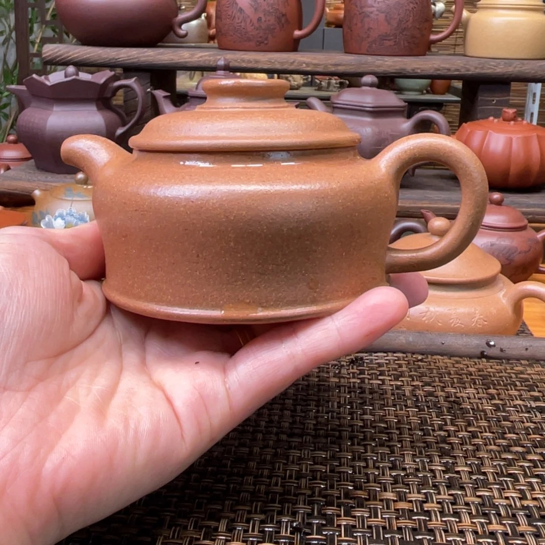 茶壶紫砂宜兴原矿紫砂手工制全190