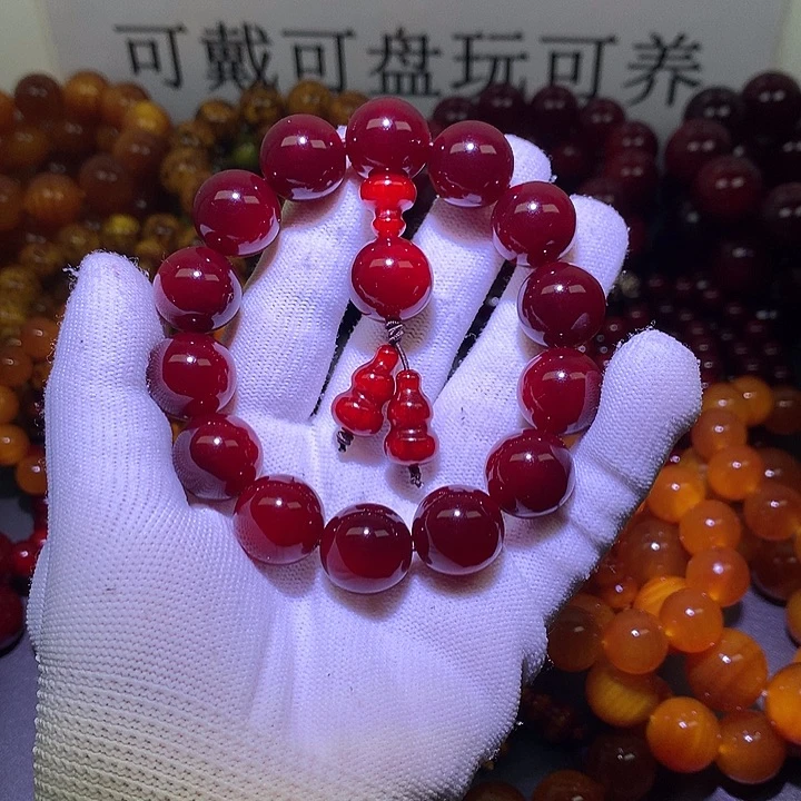 手串/手链松木1.6 帝王血龙木高冰透