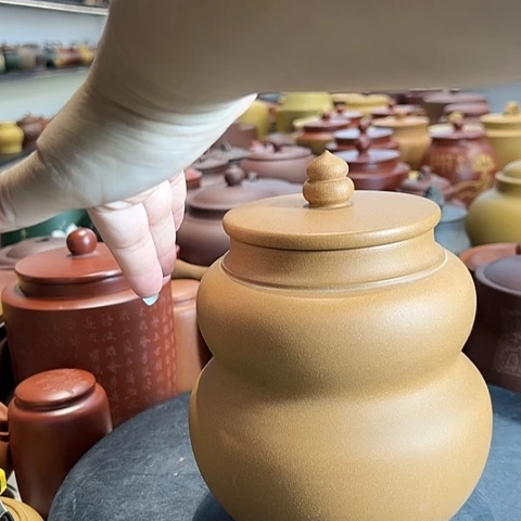 【闪购商品】紫砂茶叶罐