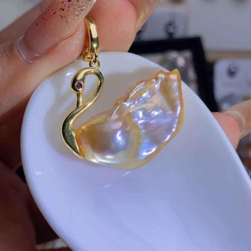 【闪购商品】淡水珍珠天然淡水珍珠合金