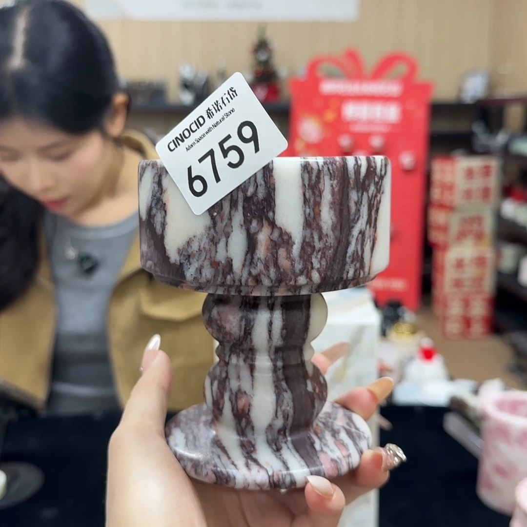宝紫大号法式烛台6759