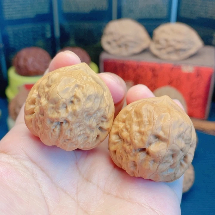 文玩核桃吊坠35古蟾