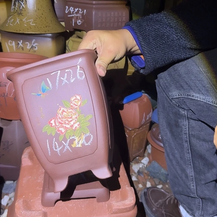 花盆紫砂紫砂花盆