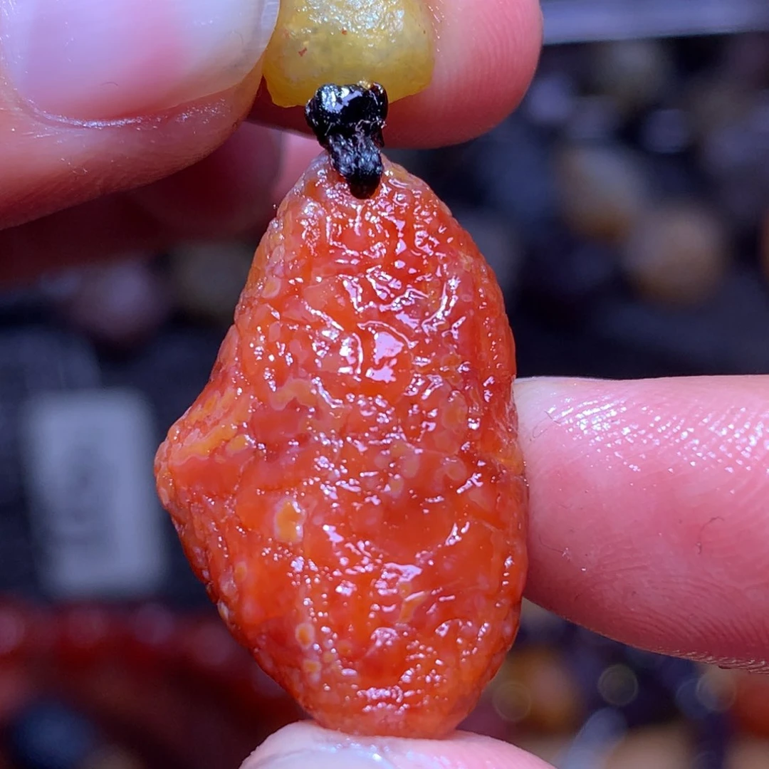 未镶嵌玛瑙/玉髓珠宝半成品