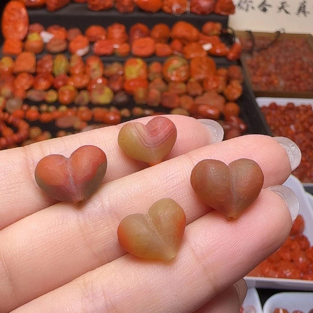 南红玛瑙未镶嵌吊坠(不含链)
