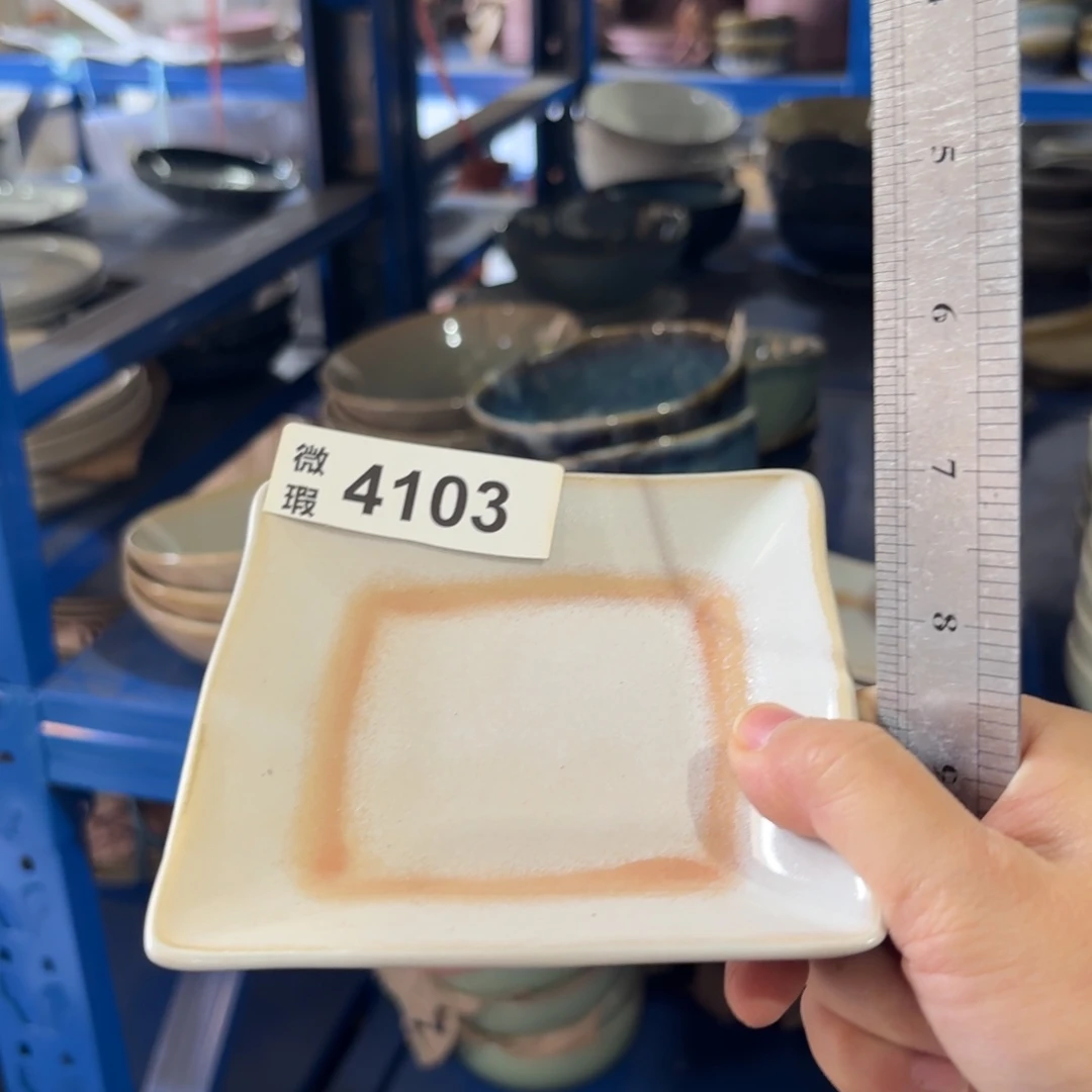 陶瓷4103 微瑕陶瓷餐具2个