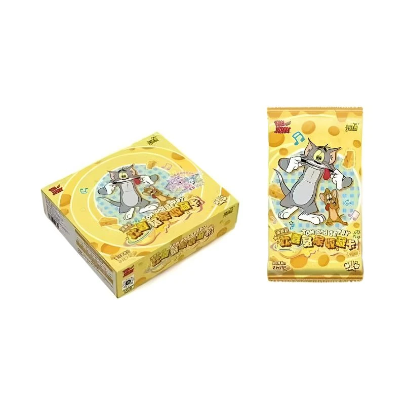 【狂风/大胃王】正版卡游《猫和老鼠》欢喜冤家收藏卡-追趣包(代拆)