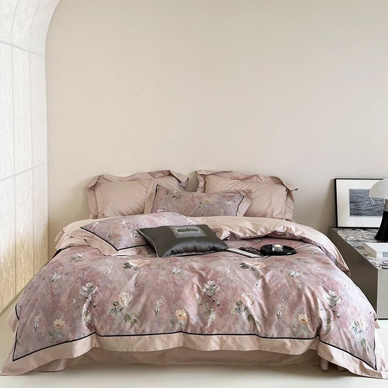 【芸裕家居】欧式复古全棉数码印花四件套234JT159