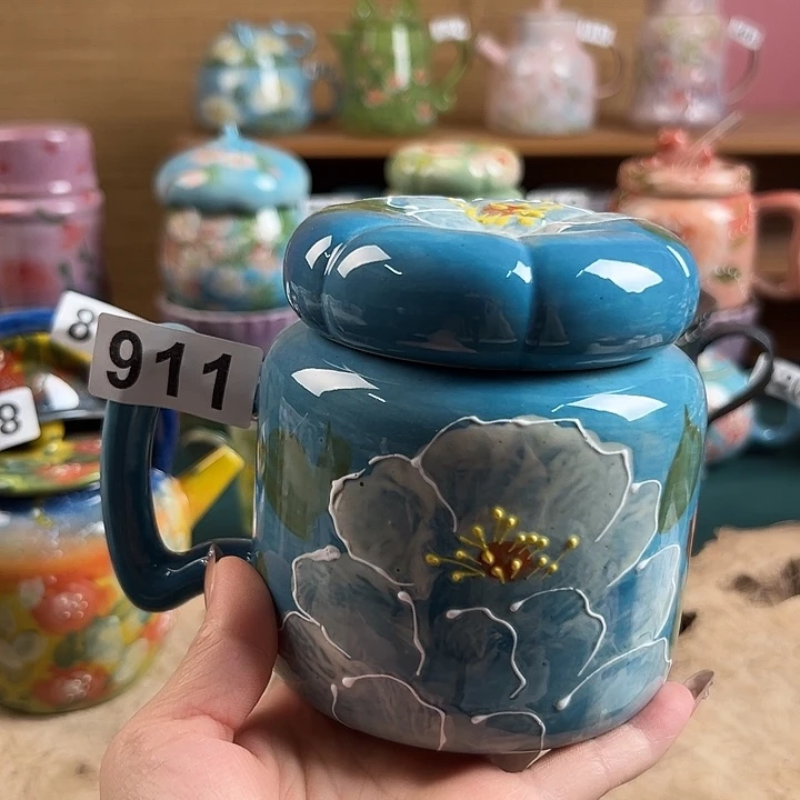 景德镇陶瓷手绘作品911