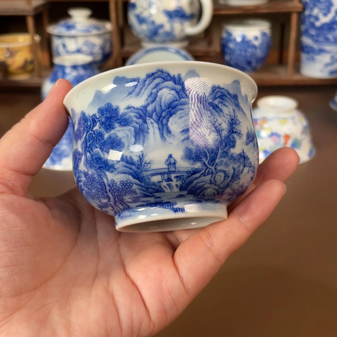 景德镇陶瓷手工手绘