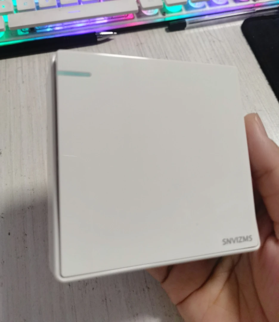 一开双控开关单联家用86型明装墙壁插座面板开关插座双开双控开关