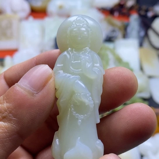 未镶嵌和田玉挂件