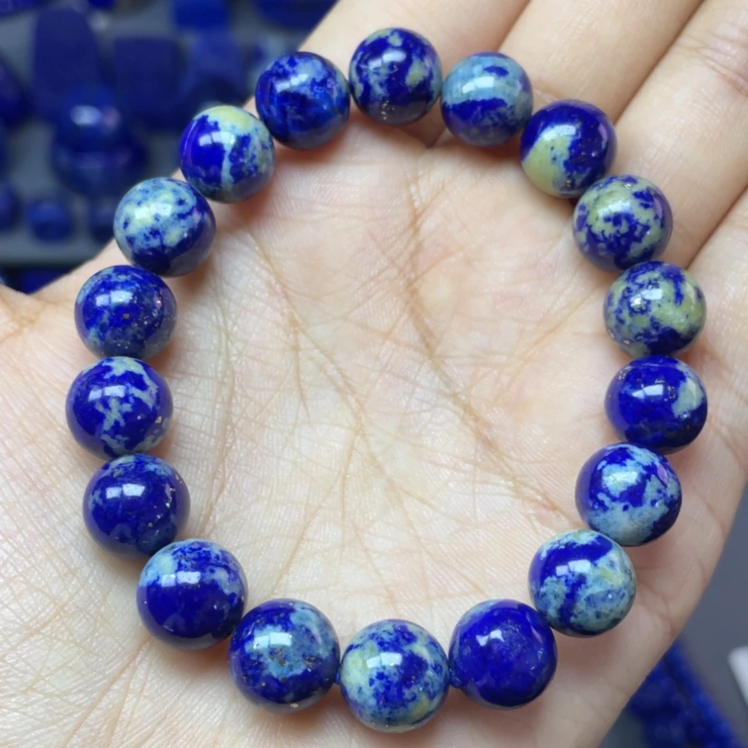 青金石未镶嵌10mm手串
