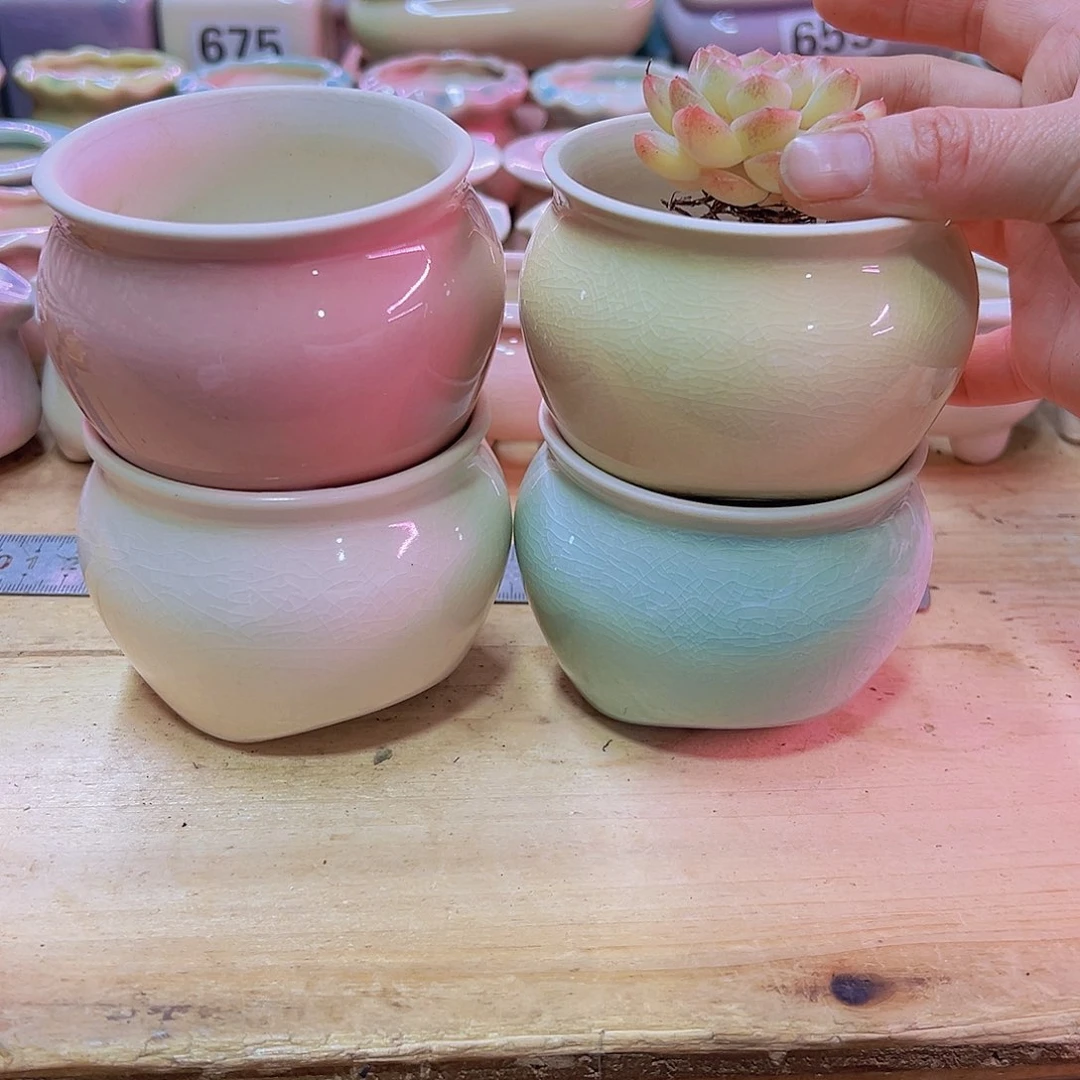 陶瓷花盆当场凑满12包邮
