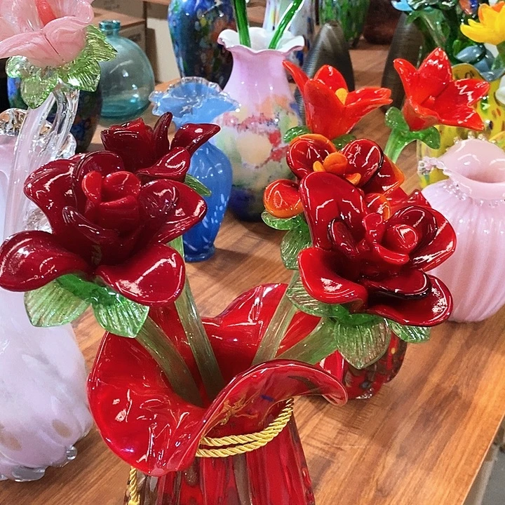 玫瑰花高45厘米宽12厘米
