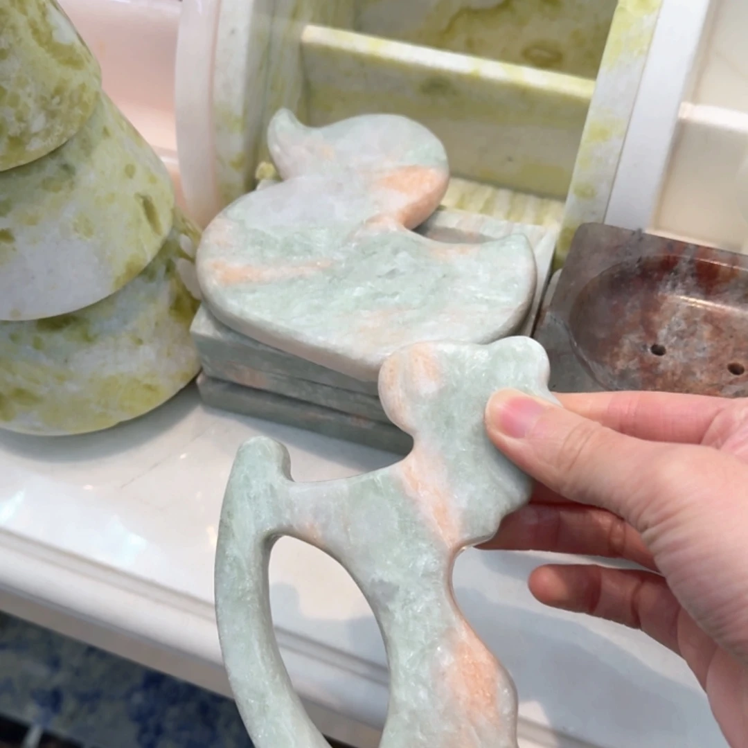 石材挪威彩玉摆件