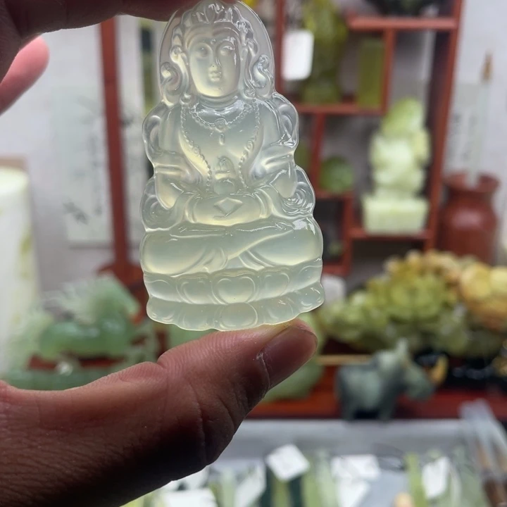 未镶嵌蛇纹石玉四大名玉挂件