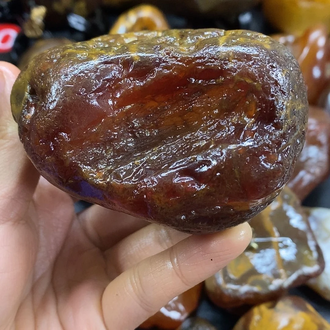 玛瑙/玉髓未镶嵌手把件