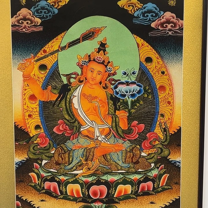 铜***号卷轴画唐卡唐卡请回家