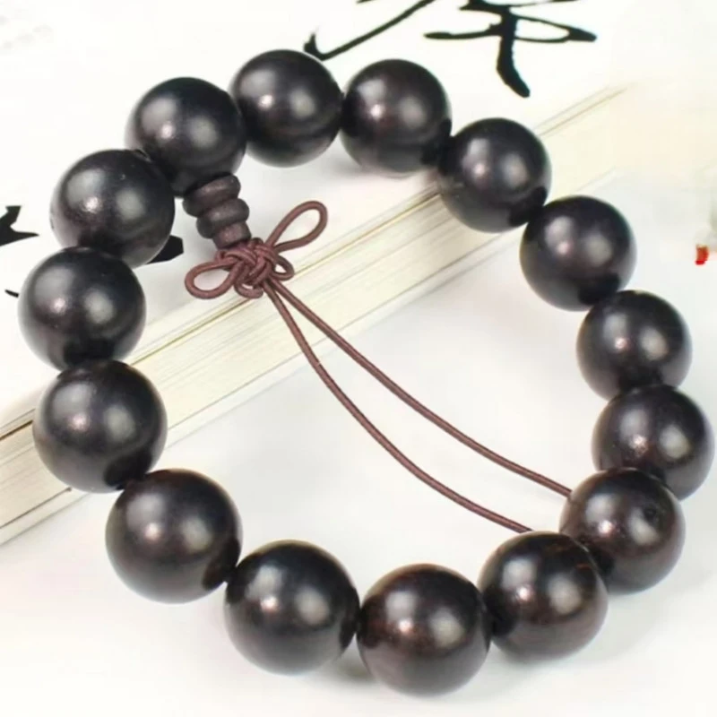 小叶紫檀单圈手串-无礼盒-32381