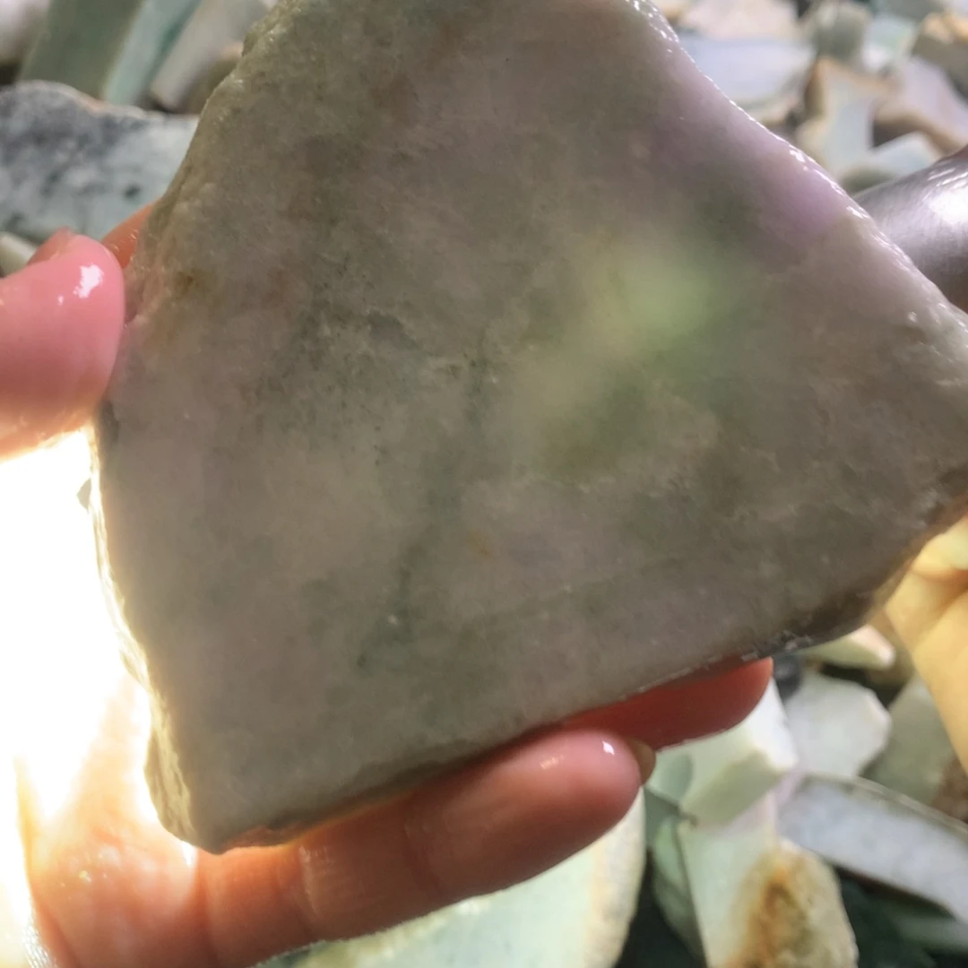 翡翠颈饰未镶嵌缅甸翡翠