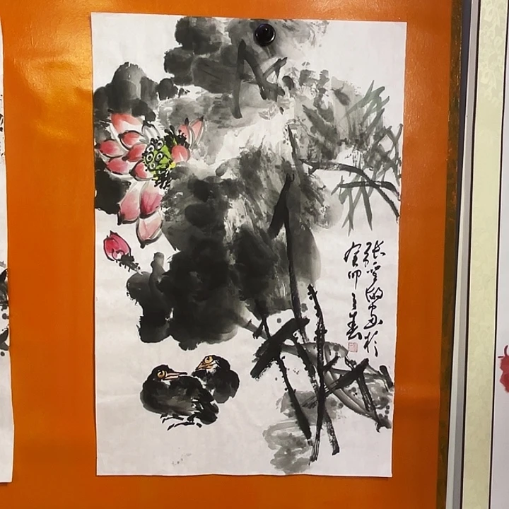 国画张圣敏先生纯手绘作品