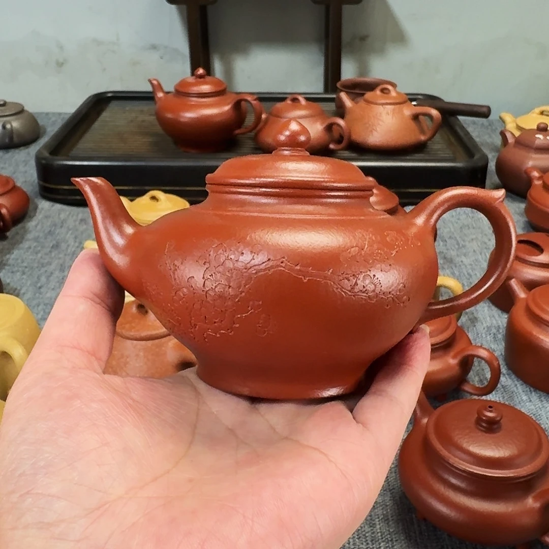 茶壶紫砂全手工紫砂壶笑樱